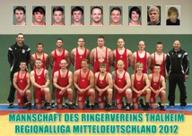 Das Thalheimer Regionalligateam 2012 -  Link zur diesjhrigen Mannschaft (KLICK!)