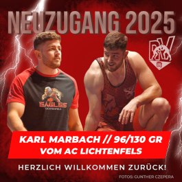 Neuzugang Karl Marbach